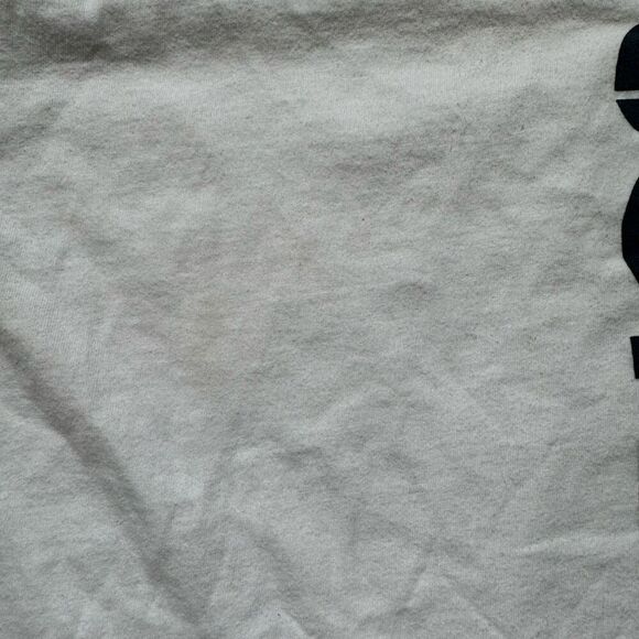 Air Jordan White Short Sleeve T-Shirt Size Small 100% Cotton Big Graphic Logo - Picture 5 of 16